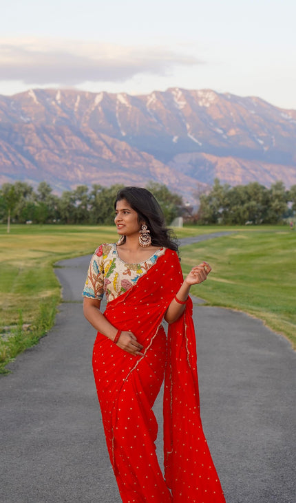 Collection image for: party wear luxury sarees  & work sarees