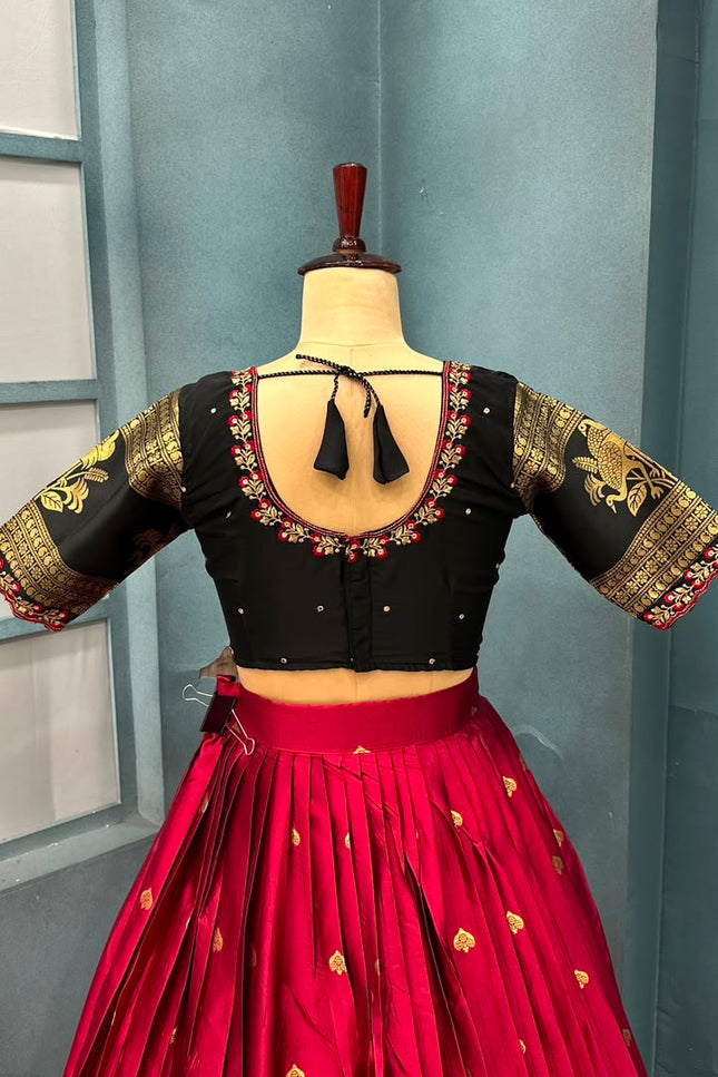 Pure Kanjivaram silk lehanga SS610