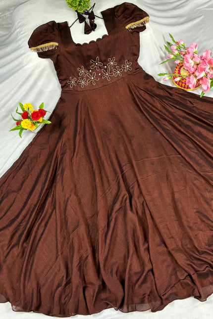 Vichitra blooming Gown SS617