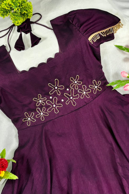 Vichitra blooming Gown SS617