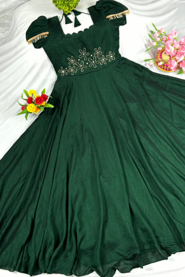 Vichitra blooming Gown SS617