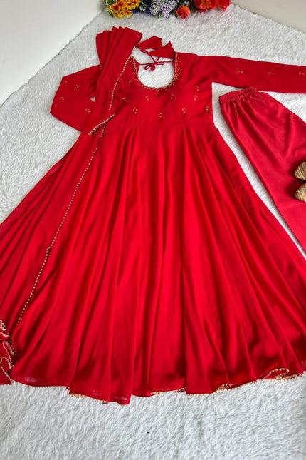 Beautiful Georgette Gown set SS614