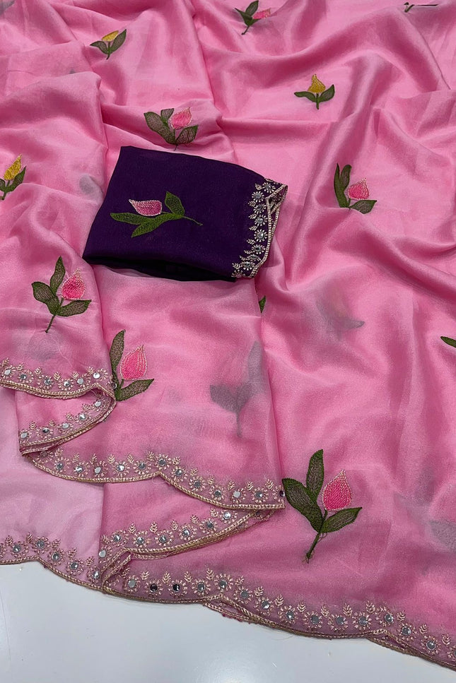 Soft Rangoli silk saree SS216