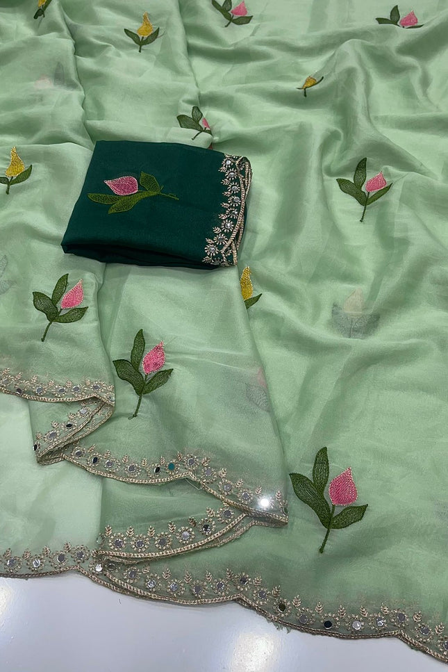 Soft Rangoli silk saree SS216