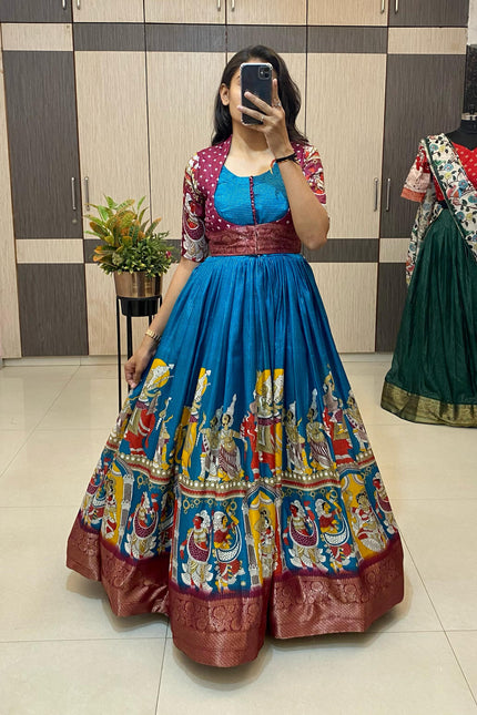 Long gown with koti SS211