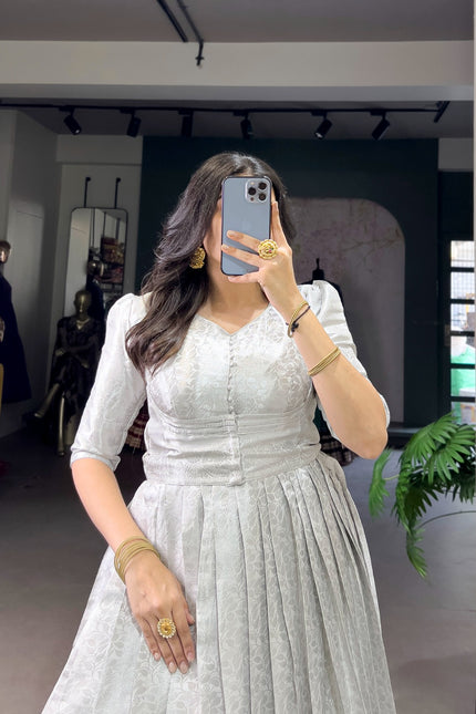 Kanjivaram frock SS15