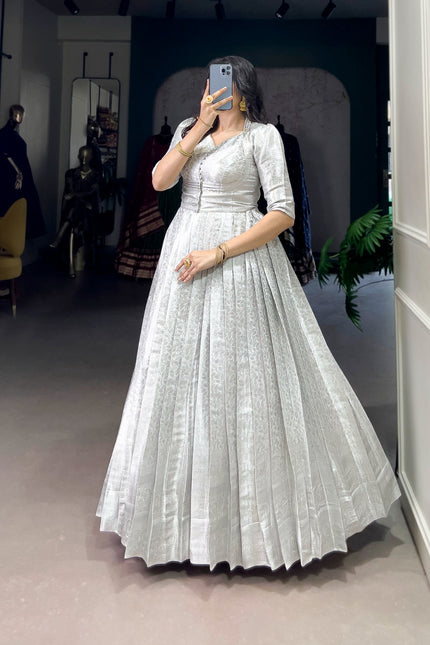 Kanjivaram frock SS15