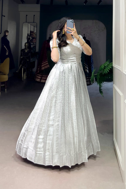 Kanjivaram frock SS15