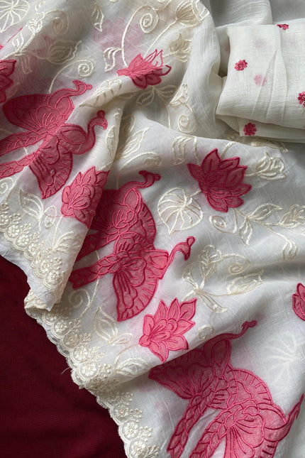 crunchy silk Saree  SS56