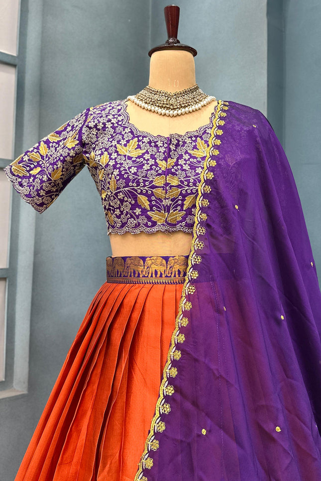 Lehenga showcases the beauty SS304