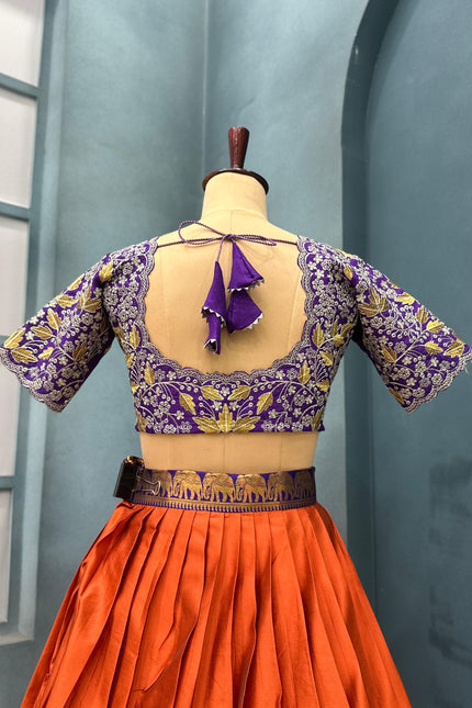Lehenga showcases the beauty SS304