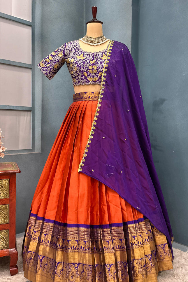 Lehenga showcases the beauty SS304
