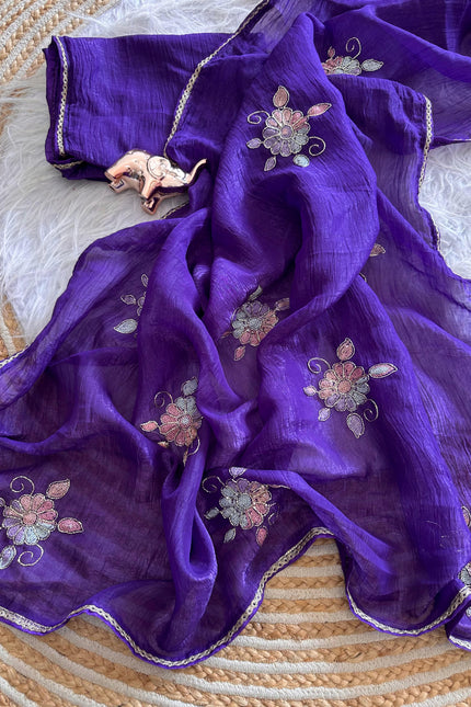 Soft crunchy sarees SS54