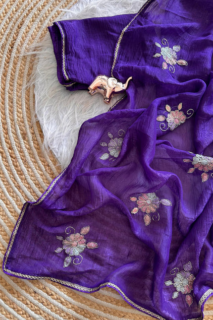 Soft crunchy sarees SS54