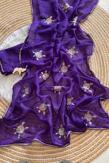 Soft crunchy sarees SS54