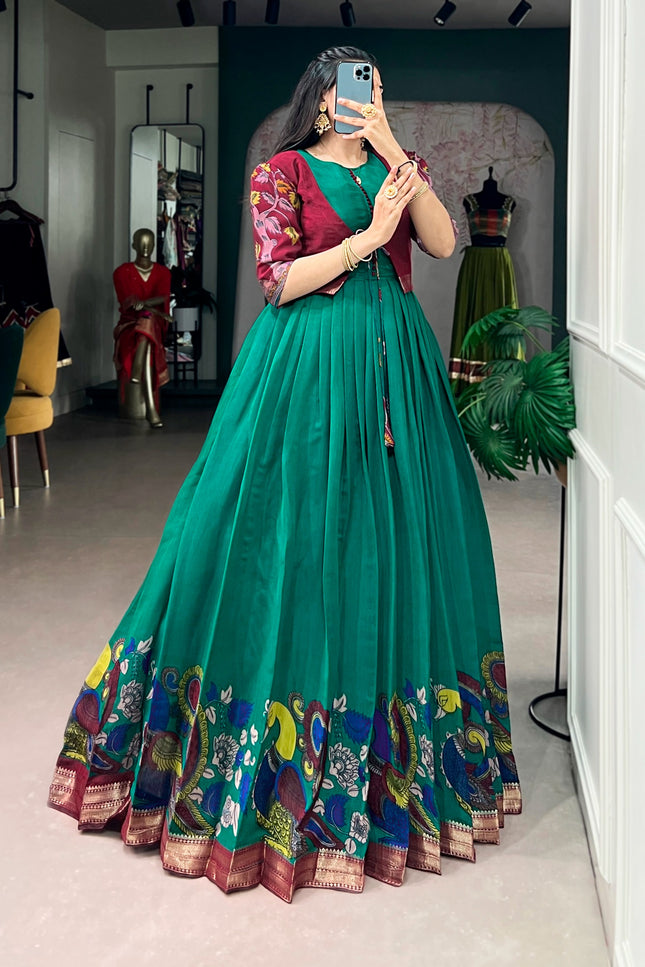 Viscose Chanderi frock SS12