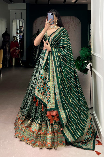 Tasar Silk lehangas SS24