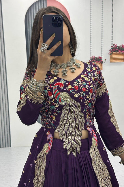 Vichitra  peacock lehanga SS68