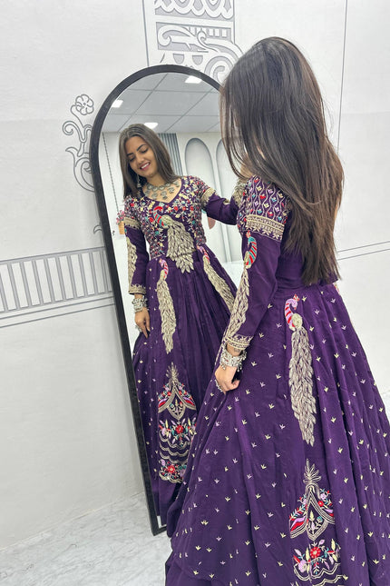 Vichitra  peacock lehanga SS68