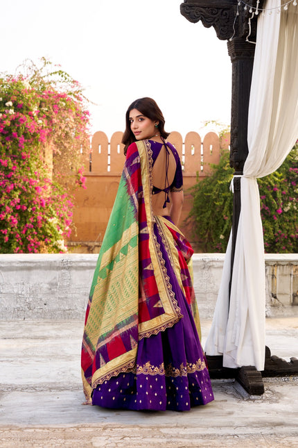 Vichitra Silk lehanga SS22