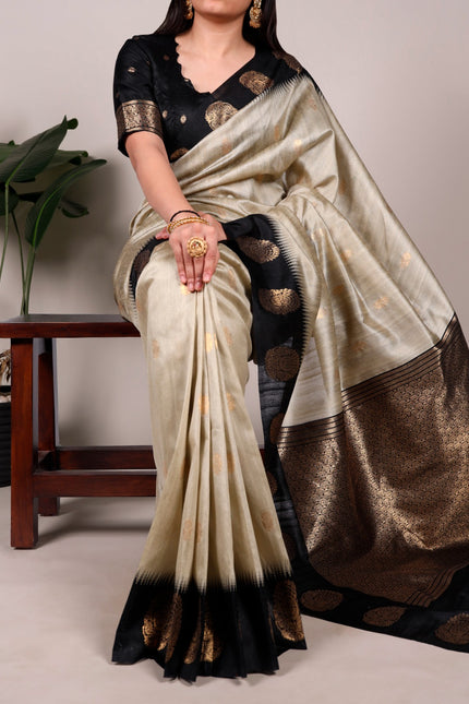 The smooth poly cotton saree SS285
