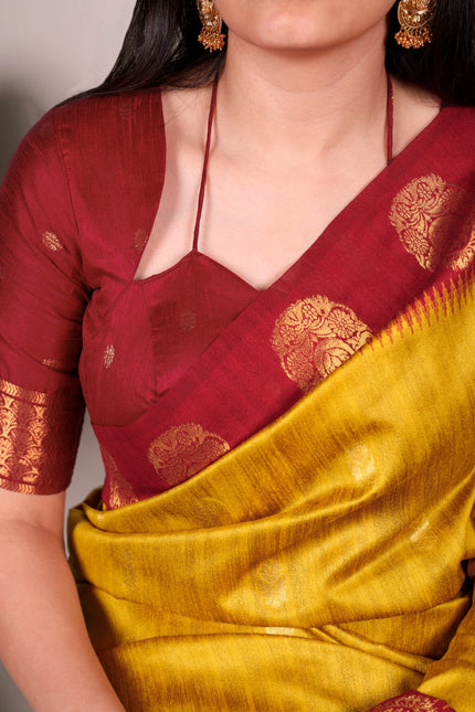 The smooth poly cotton saree SS285