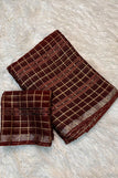 unsitched blouse / Brown