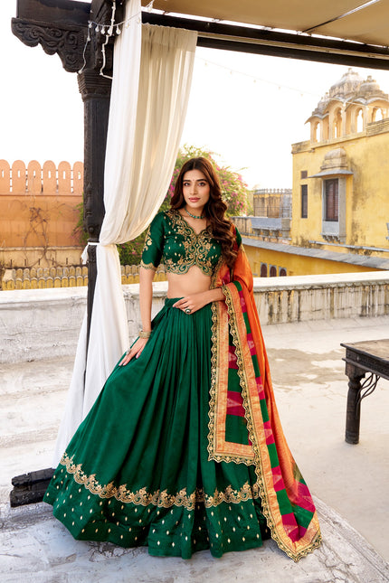 Vichitra Silk lehanga SS22
