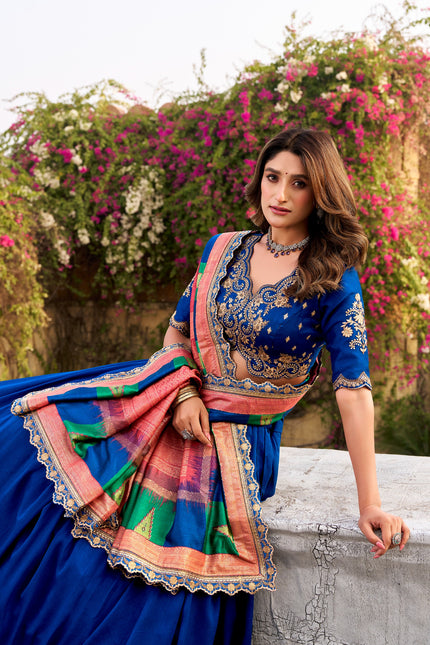 Vichitra Silk lehanga SS22