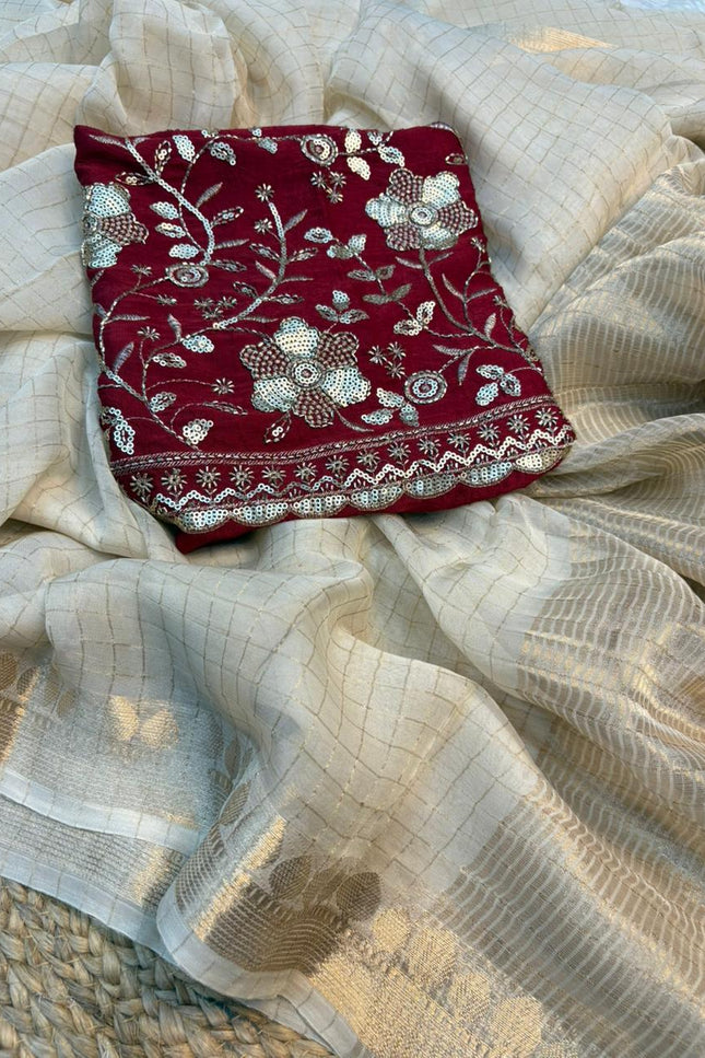 viscose georgette saree SS59