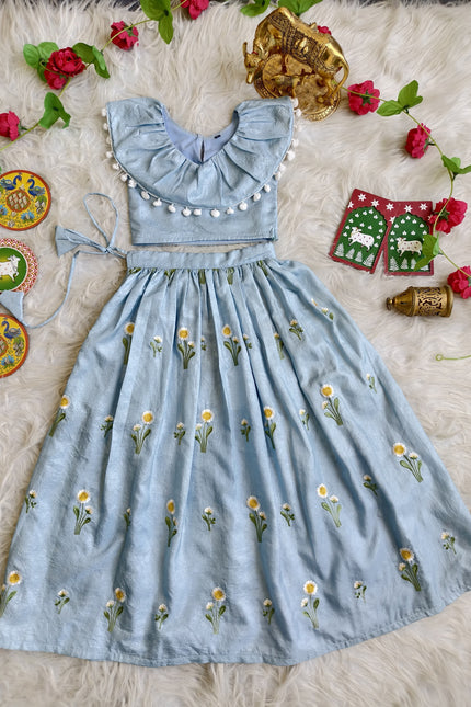 Crush Silk kids lehanga SS63