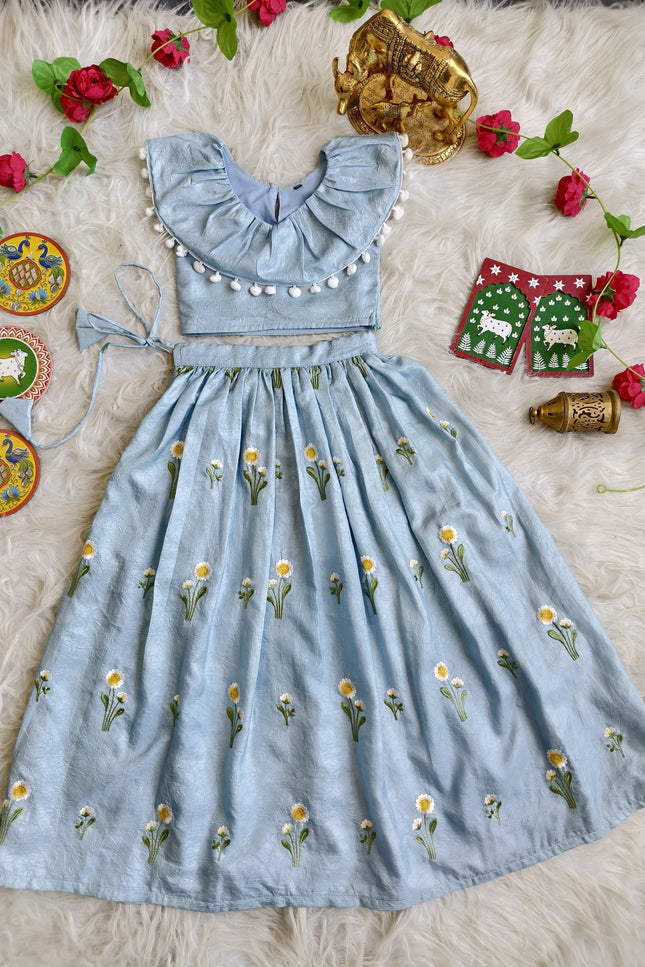 Crush Silk kids lehanga SS63