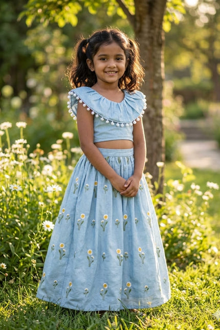 Crush Silk kids lehanga SS63