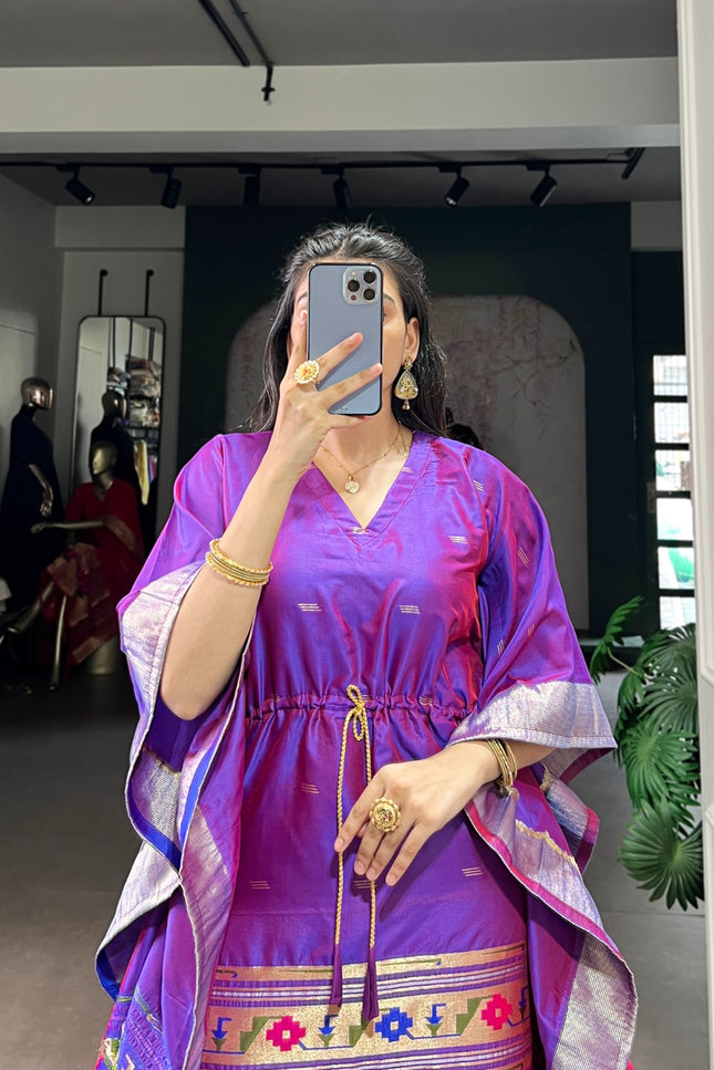 Jacquard Kaftan SS9