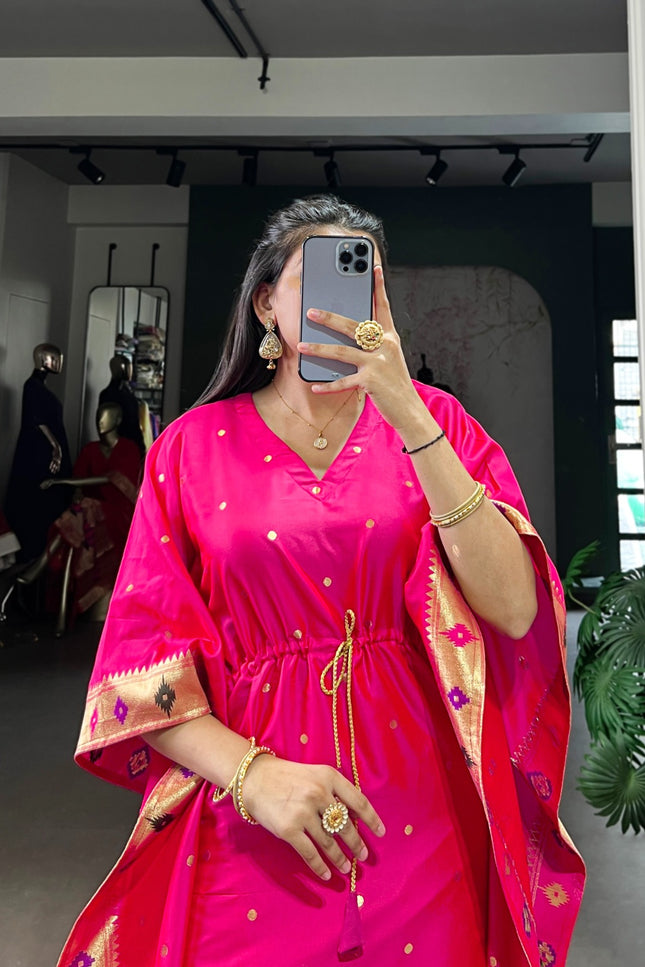 Jacquard Kaftan SS9