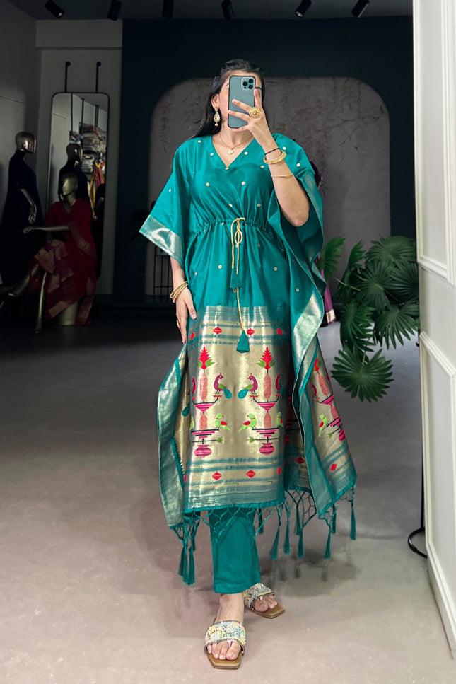 Jacquard Kaftan SS9