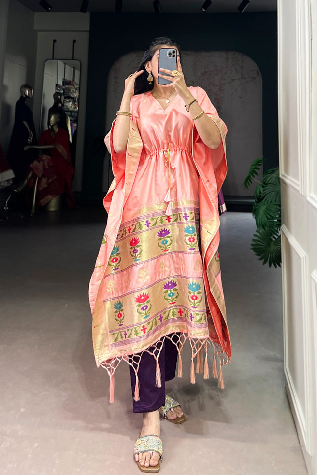 Jacquard Kaftan SS9