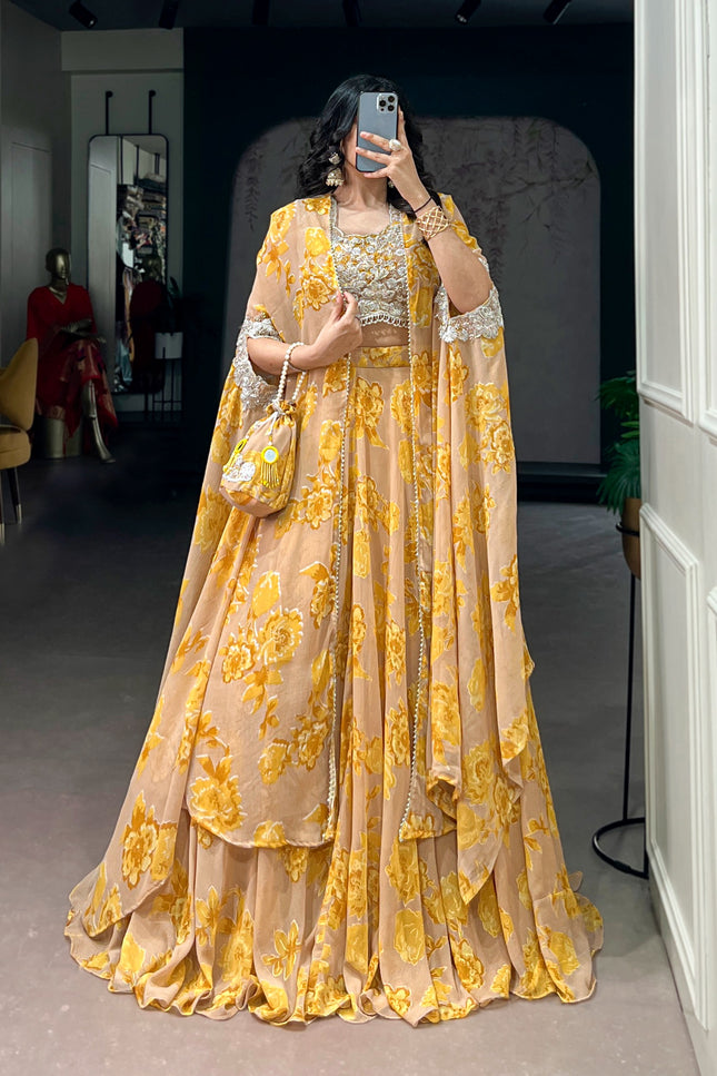 Cape Style Lehenga SS5