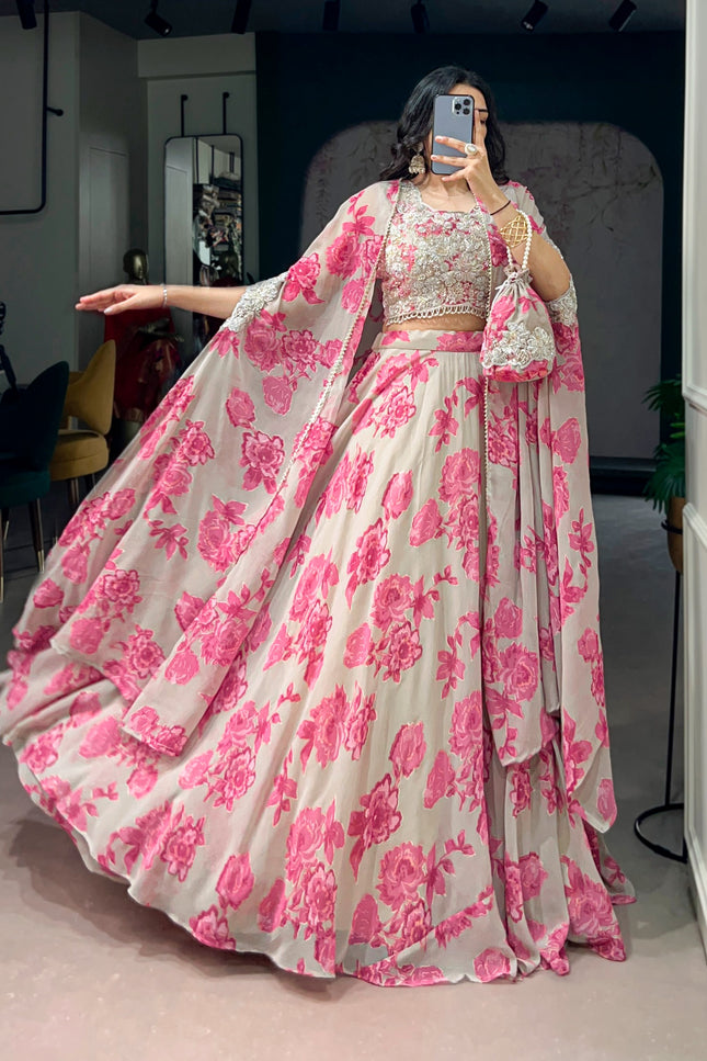 Cape Style Lehenga SS5