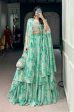 S-36 upto XL-42 fits free size alteration compulsary / Green