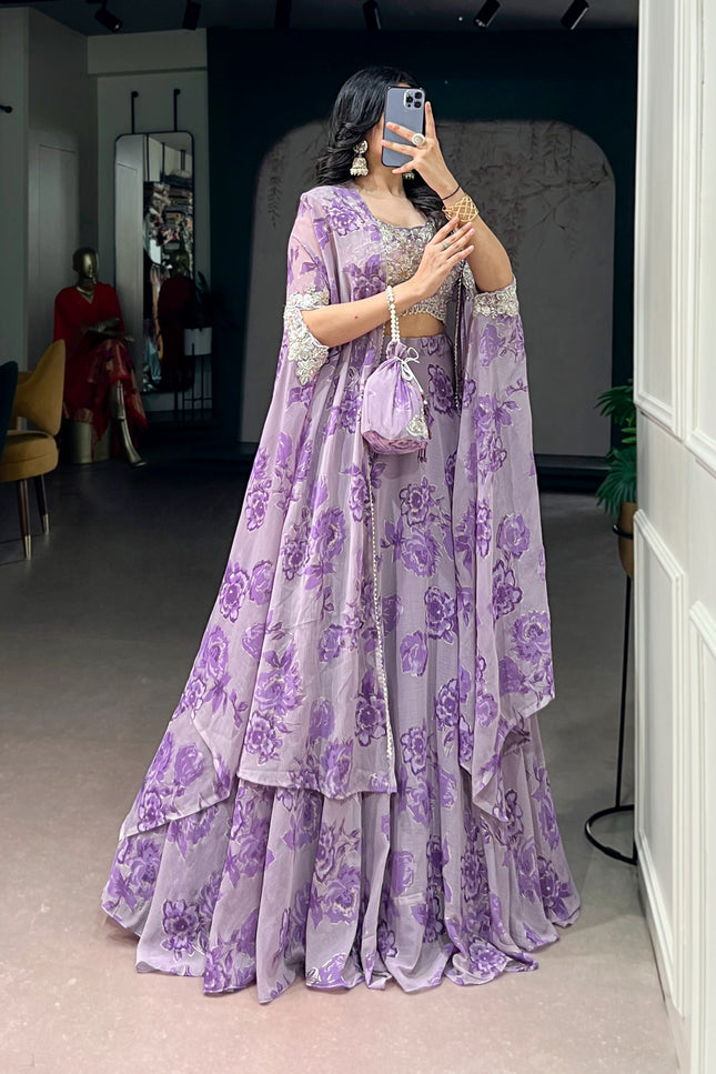Cape Style Lehenga SS5