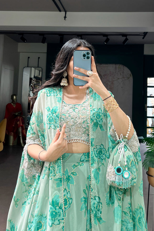 Cape Style Lehenga SS5