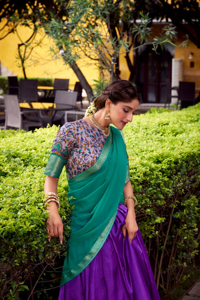 Aastha Silk lehanga SS21