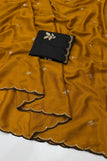 unsitched blouse / musturd