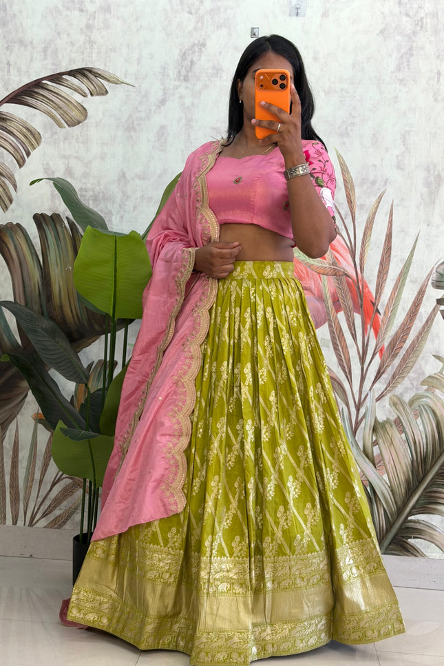 Dola silk lehanga SS52