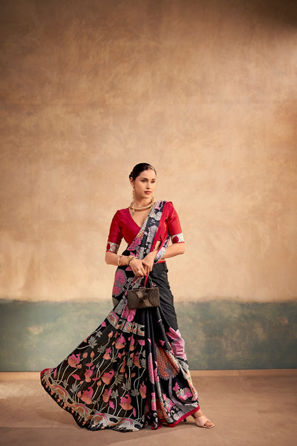 Satin Saree Collection SS34