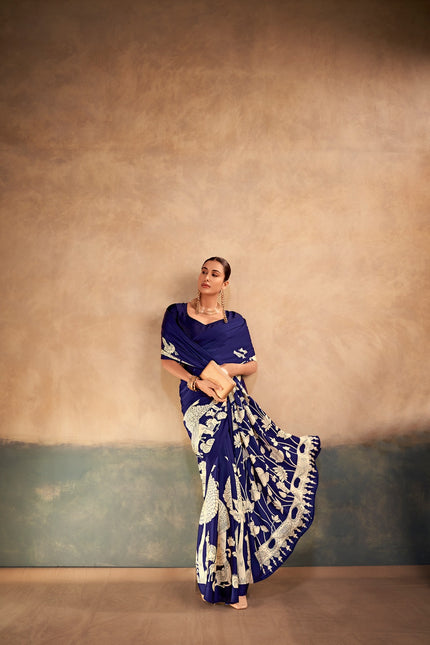 Satin Saree Collection SS34