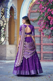 M / purple