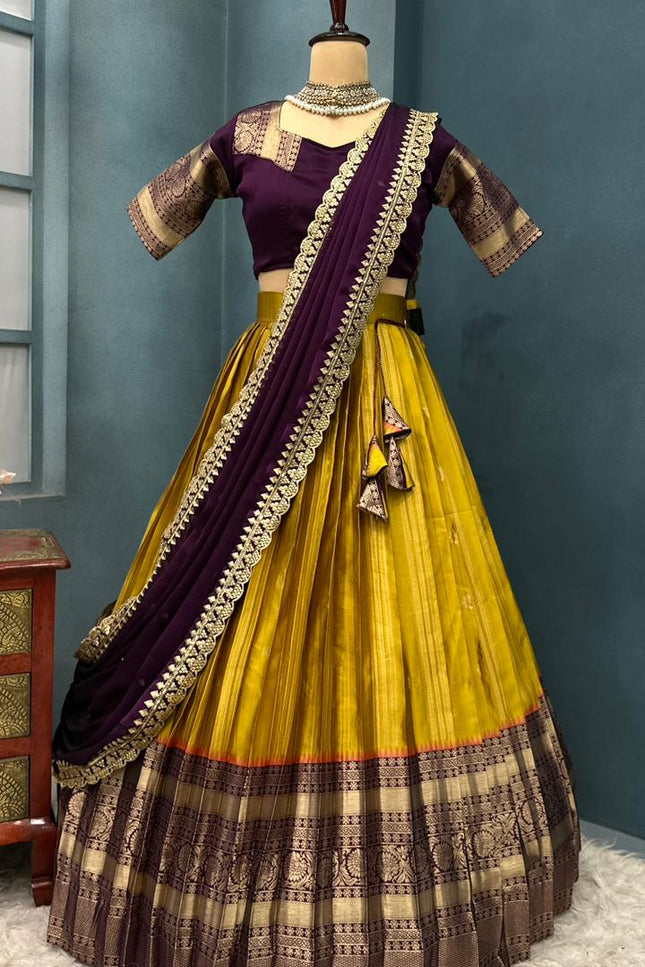 Lehenga features a stunning look SS303