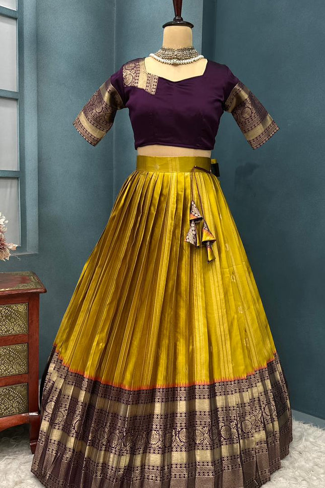Lehenga features a stunning look SS303